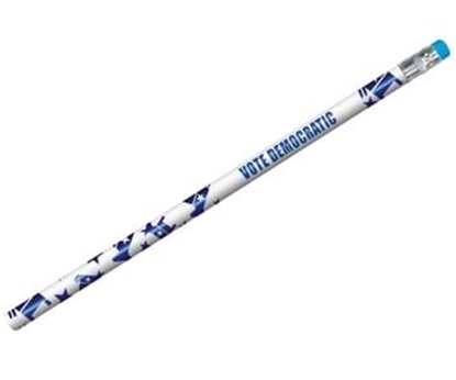 Show details for Political Foil Pencils (Democrat) Picture of Political Foil Pencils (Democrat)