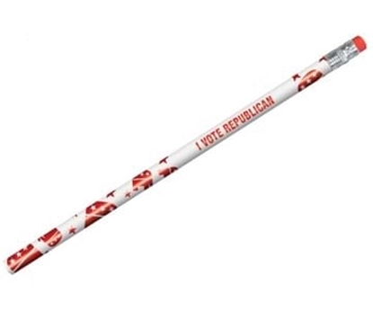 Show details for Political Foil Pencils (Republican) Picture of Political Foil Pencils (Republican)