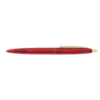Clear Clic Gold Pens Red