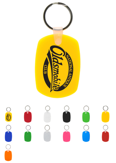 Soft Oval Keytags