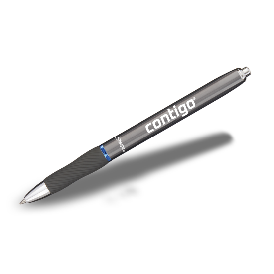 Sharpie S-Gel Metal Barrel Pens Gunmetal  w/Blue Ink