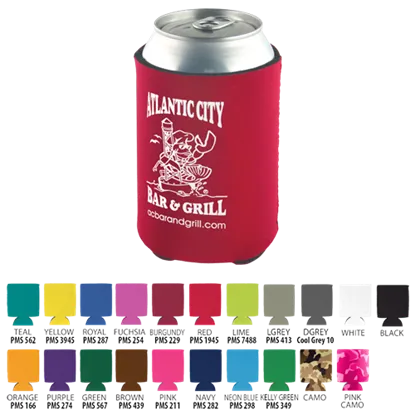 Beverage Insulator Cooler Pocket Can Coolies  Beverage Insulator Cooler Pocket Can Coolies