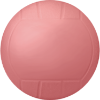 Mini Vinyl Volleyball Pink