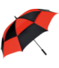 62" Peerless Umbrella® The MVP Black and Red