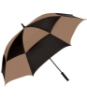 62" Peerless Umbrella® The MVP Black and Khaki