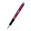 Aluminum Twist Action Ballpoint Pen w/Grip Trans Red