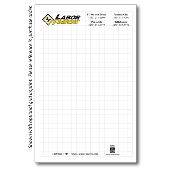 Notepads - 5-3/8" x 8-3/8" - 25 Sheets