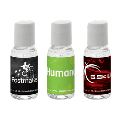 1 oz. Clear Sanitizer in Round Bottle 1 oz. Clear Sanitizer in Round Bottle