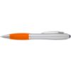 Vitoria Stylus Pens Silver/Orange Grip