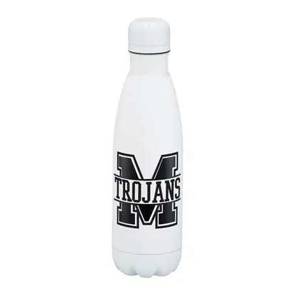 Copper Vacuum Insulated Bottle 17oz White Copper Vacuum Insulated Bottle 17oz White