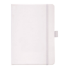 5" x 7" Vienna Hard Bound JournalBook White