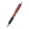 Burgundy Satin Basset Pens - Full Color