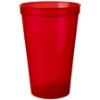 22 Oz. Smooth Stadium Cup Translucent Red