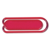 Standard Clippy Paper Clip Translucent Red