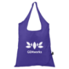  La Costa - Foldaway Shopping Tote Bag-Purple