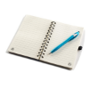 Plastic Spiral Bound Jotter with Pen