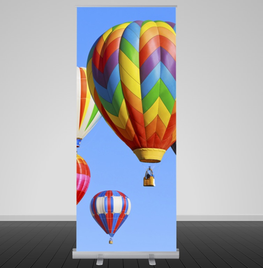 Economy Retractable Banner Kits - 33" x 78"