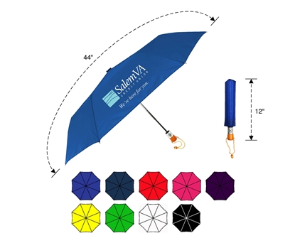 3-Section Auto Open Umbrella (44" Arc) 3-Section Auto Open Umbrella (44" Arc)