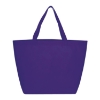 YaYa Budget Non-Woven Shopper Totes Purple