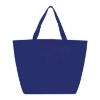 YaYa Budget Non-Woven Shopper Totes-Royal Blue