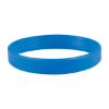 Custom Debossed Silicone Wristbands Royal Blue