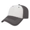 White/Charcoal Relaxed Golf Cap