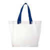 Rally Clear Stadium Totes-Royal Blue