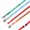 3/8" Youth Promotional Flat Polyester Lanyards	