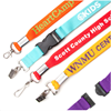 1" Youth Flat Polyester Lanyards w/ Breakaway