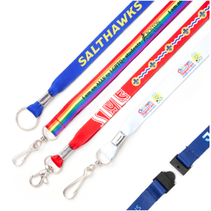 5/8" Youth Dye Sublimated Lanyards 5/8" Youth Dye Sublimated Lanyards
