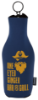 Koozie® Neoprene Zip-Up Bottle Kooler Navy Blue