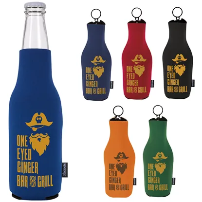 Koozie® Neoprene Zip-Up Bottle Kooler Koozie® Neoprene Zip-Up Bottle Kooler