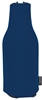 Koozie® Zip-Up Bottle Kooler Burnt Navy Blue