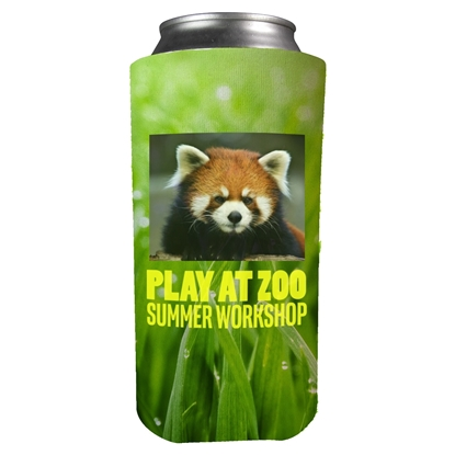 Full Color 16 Oz. Tall Boy Coolie Full Color 16 Oz. Tall Boy Coolie