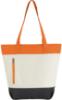 Color Zip Tote-Orange