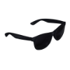 Two-Tone Black Frame Sunglasses Black