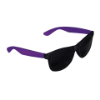Two-Tone Black Frame Sunglasses Purple
