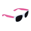 Two-Tone White Frame Sunglasses Pink