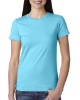Next Level Apparel Ladies T-Shirt Tahiti Blue