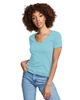 Next Level Apparel Ladies' Ideal V Neck Tahiti Blue