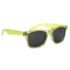 Malibu Sunglasses Translucent Lime