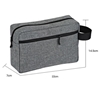 Durable Toiletry Cosmetic Bags Gray