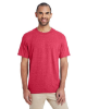 Gildan Adult 50/50 T-Shirt Heather Sport Scarlet Red