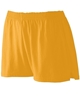 Augusta Sportswear Ladies' Trim Fit Jersery Shorts Gold