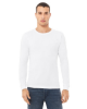 Bella+Canvas Unisex Jersey Long Sleeve T-Shirts White