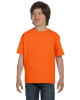 Gildan Youth 50/50 T-Shirts Safety Orange