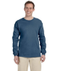 Gildan Adult Ultra Cotton Long-Sleeve T-Shirt Indigo Blue