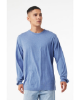 Bella + Canvas Unisex Triblend Long-Sleeve T-Shirts Blue Triblend