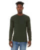Bella + Canvas Unisex Triblend Long-Sleeve T-Shirts Emerald Triblend