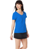 Hanes Ladies' Perfect-T V-Neck T-Shirt Bluebell Breeze
